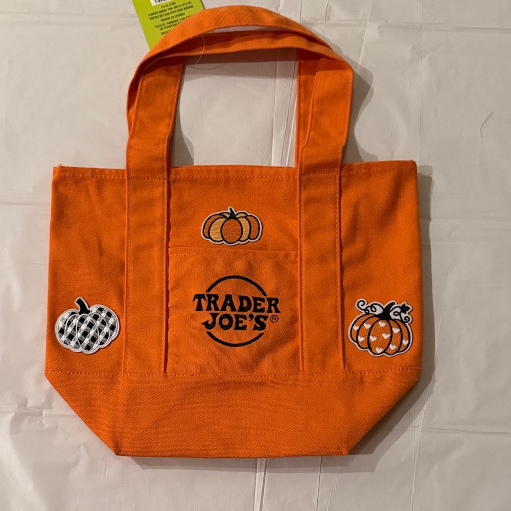 Trader Joe’s Orange Tote Bag